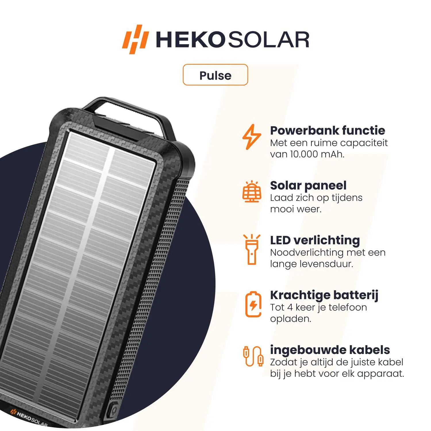 Solar Powerbank Pulse 3/14