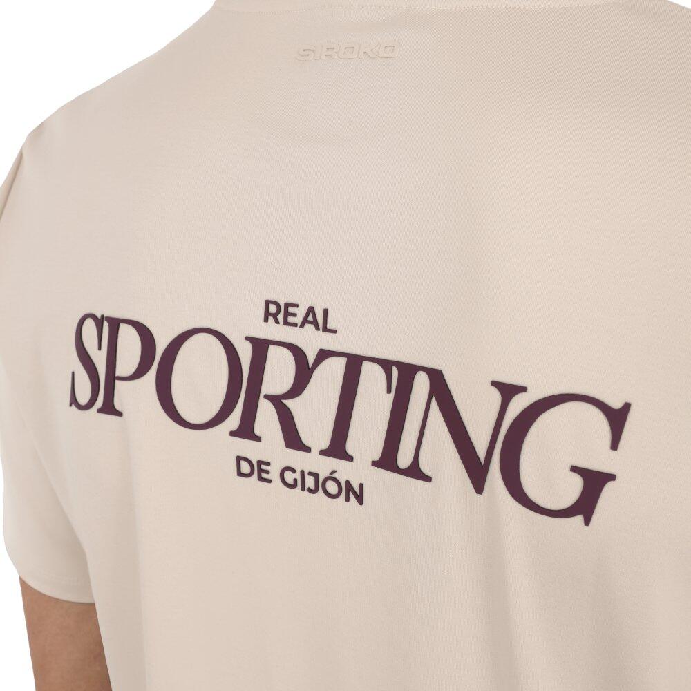 Maillot lifestyle football manches courtes femme RSG Travel Tee Player W Beige 5/7