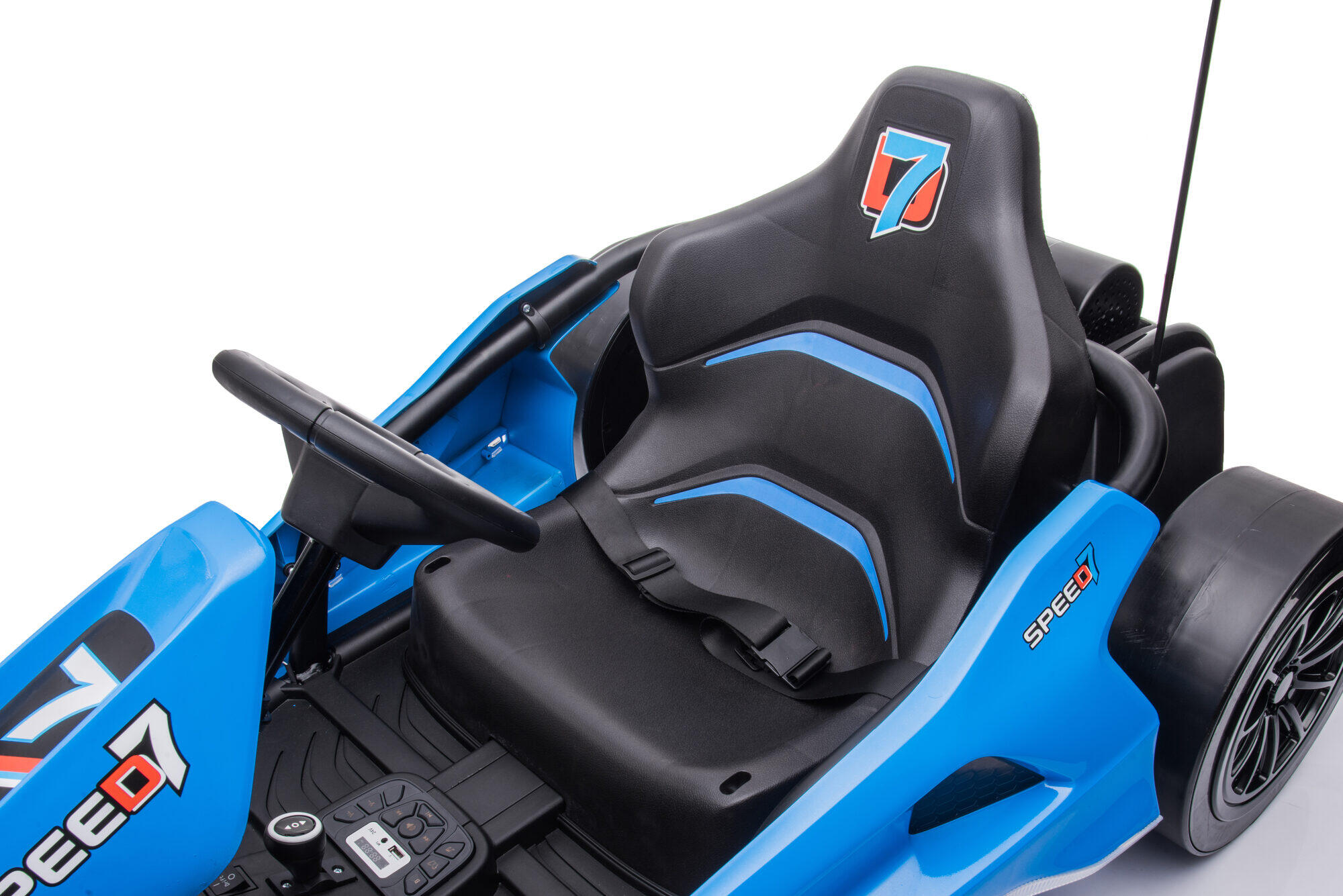 Sportwagen in blauwe kleur (3-8 jaar) 7/7