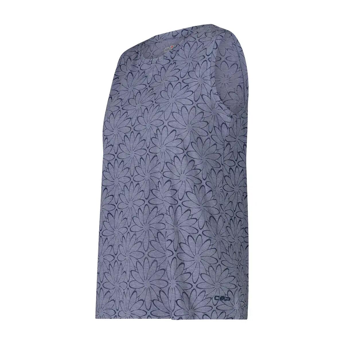 Canottiera in jersey lavato con stampa floreale donna CMP 3/3