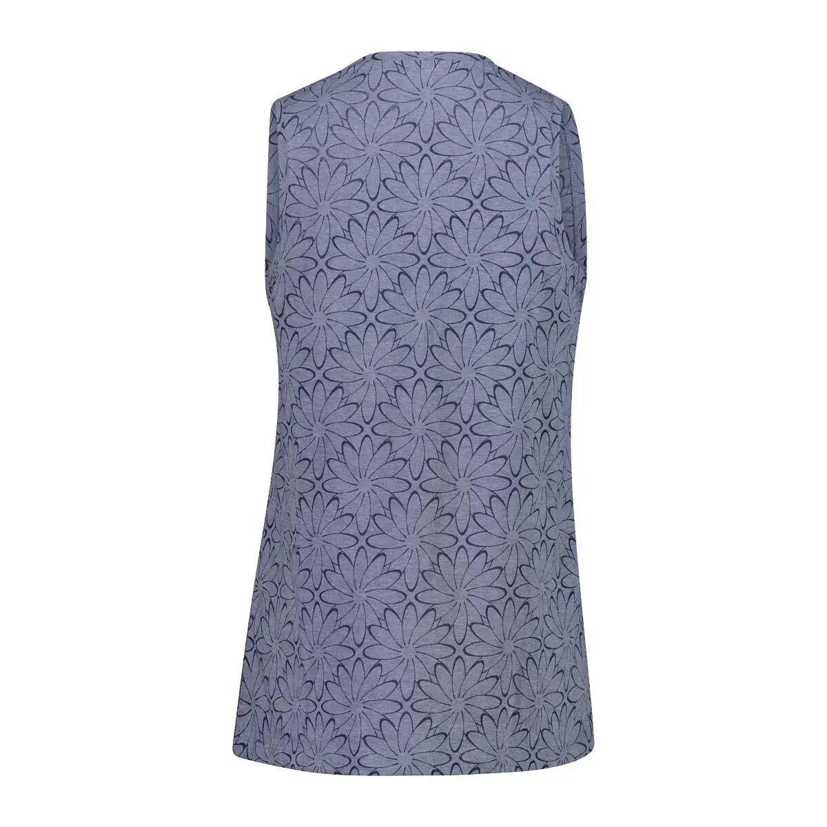 Canottiera in jersey lavato con stampa floreale donna CMP 2/3