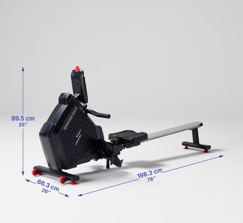 Tweedehands Geconnecteerde en zelfaangedreven roeitrainer-fitness en cardio 500B 3/6