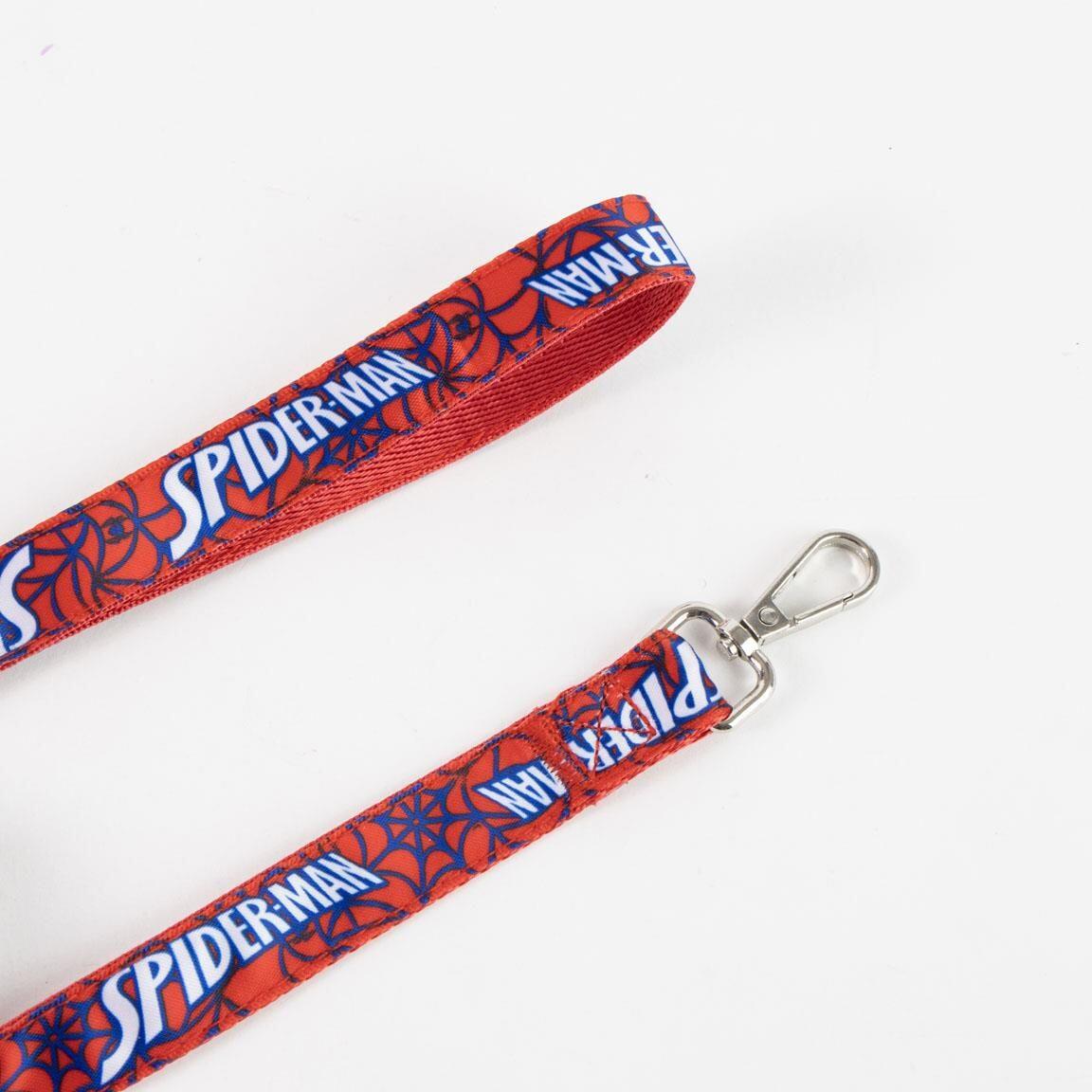 Set Arnés y Correa para Mascotas Infantil Spiderman Rojo y Azul Ajustable 4/7