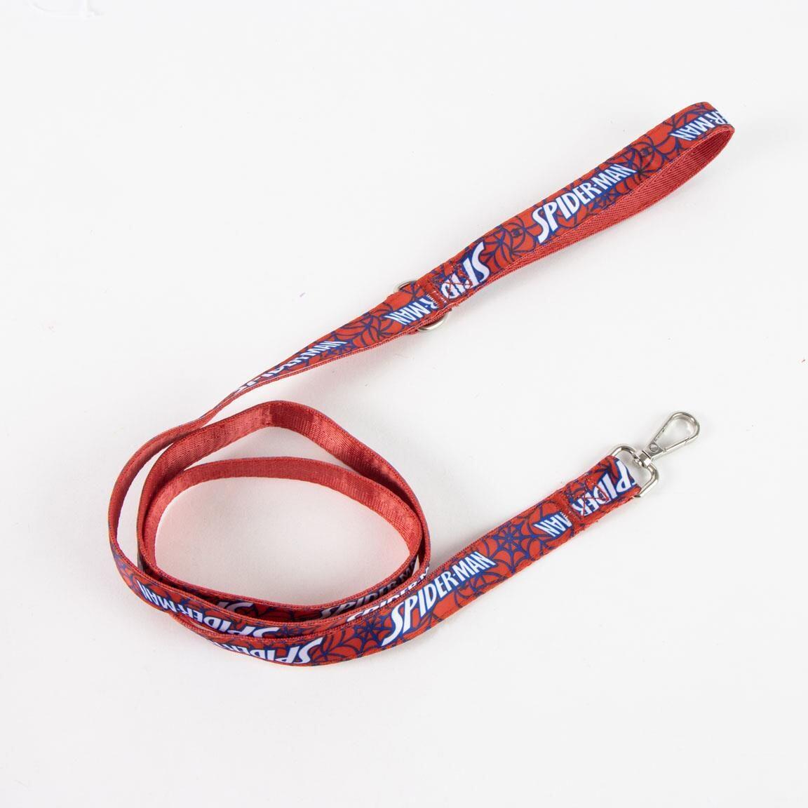 Set Arnés y Correa para Mascotas Infantil Spiderman Rojo y Azul Ajustable 2/7