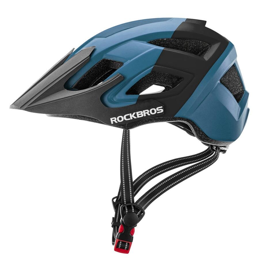 Lightweight and ventilated bicycle helmet with adjustable visor ROCKBROS