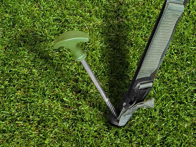 Lot de piquets avec un marteau FIXT C2G / 10 pcs | 20cm 7/7