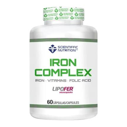 Suplemento - Unisex - Hierro Lipofer® con vitaminas - 60 cáps.