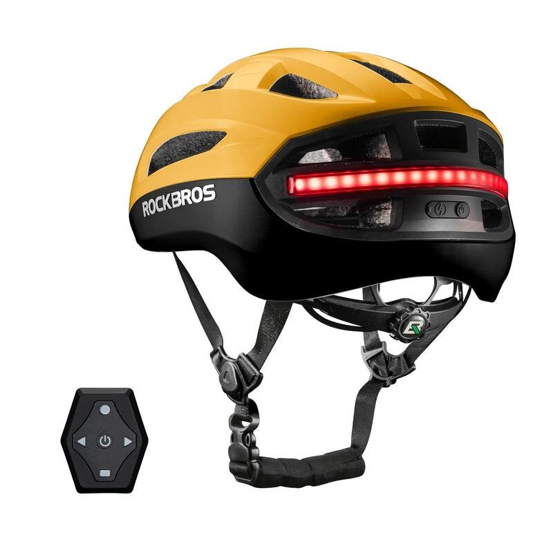 Smart LED bike helmet with remote control ROCKBROS
