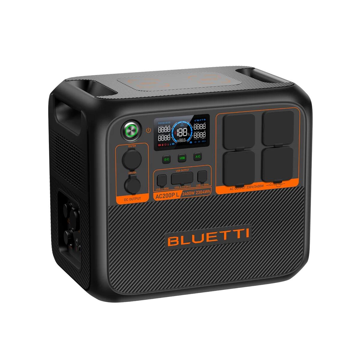 AC200PL 2304Wh/2400W Powerstation für Camping,Off-grid&Stromausfall -erweiterbar 6/6