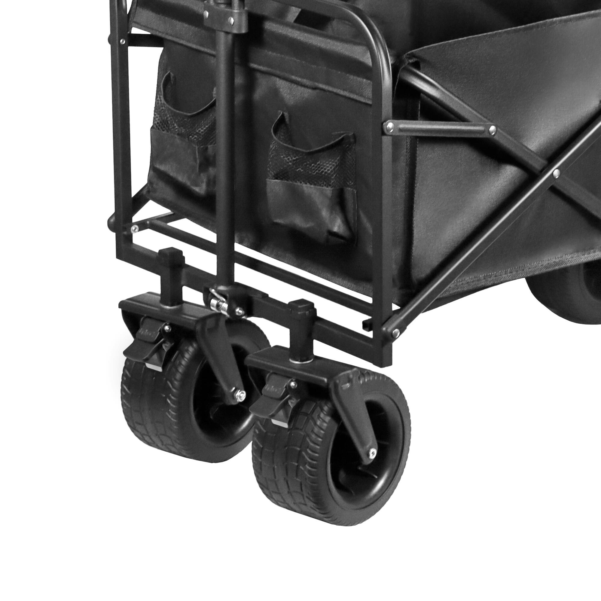 Wózek plażowy transportowy składany ogrodowy hamulec Rebel 150L 100kg 4/5