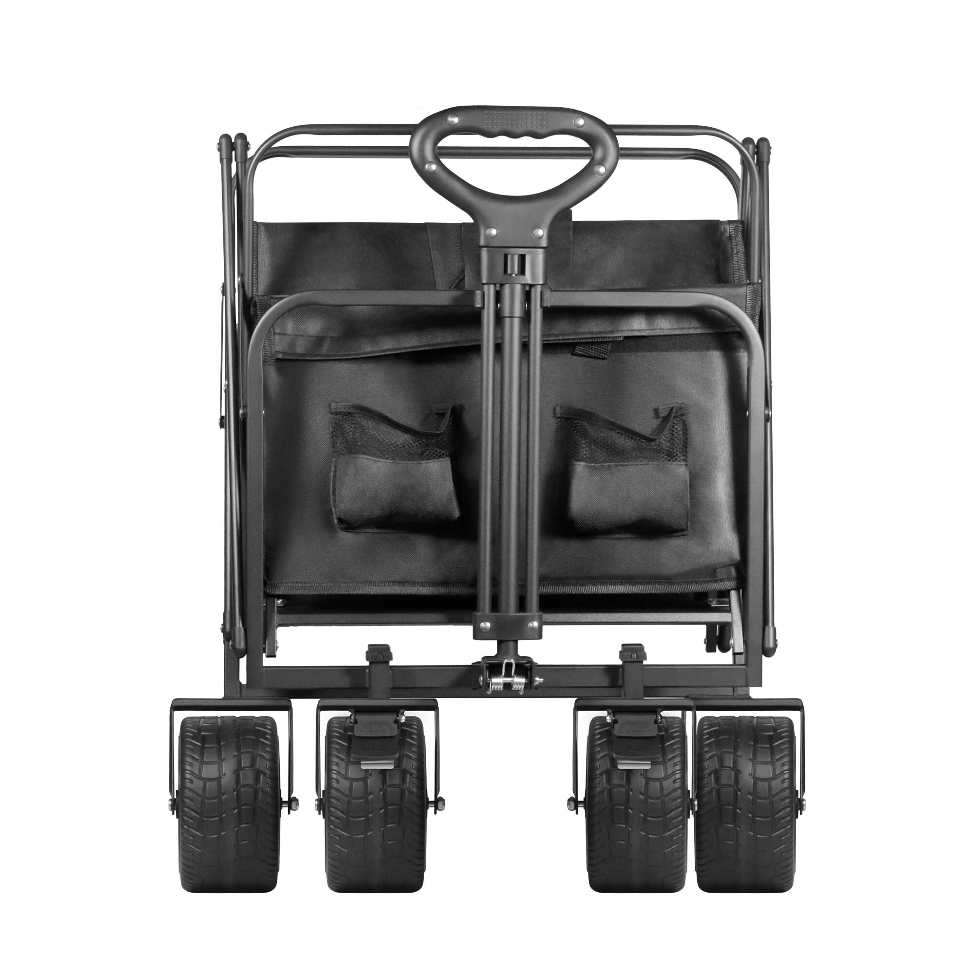 Wózek plażowy transportowy składany ogrodowy hamulec Rebel 150L 100kg 3/5