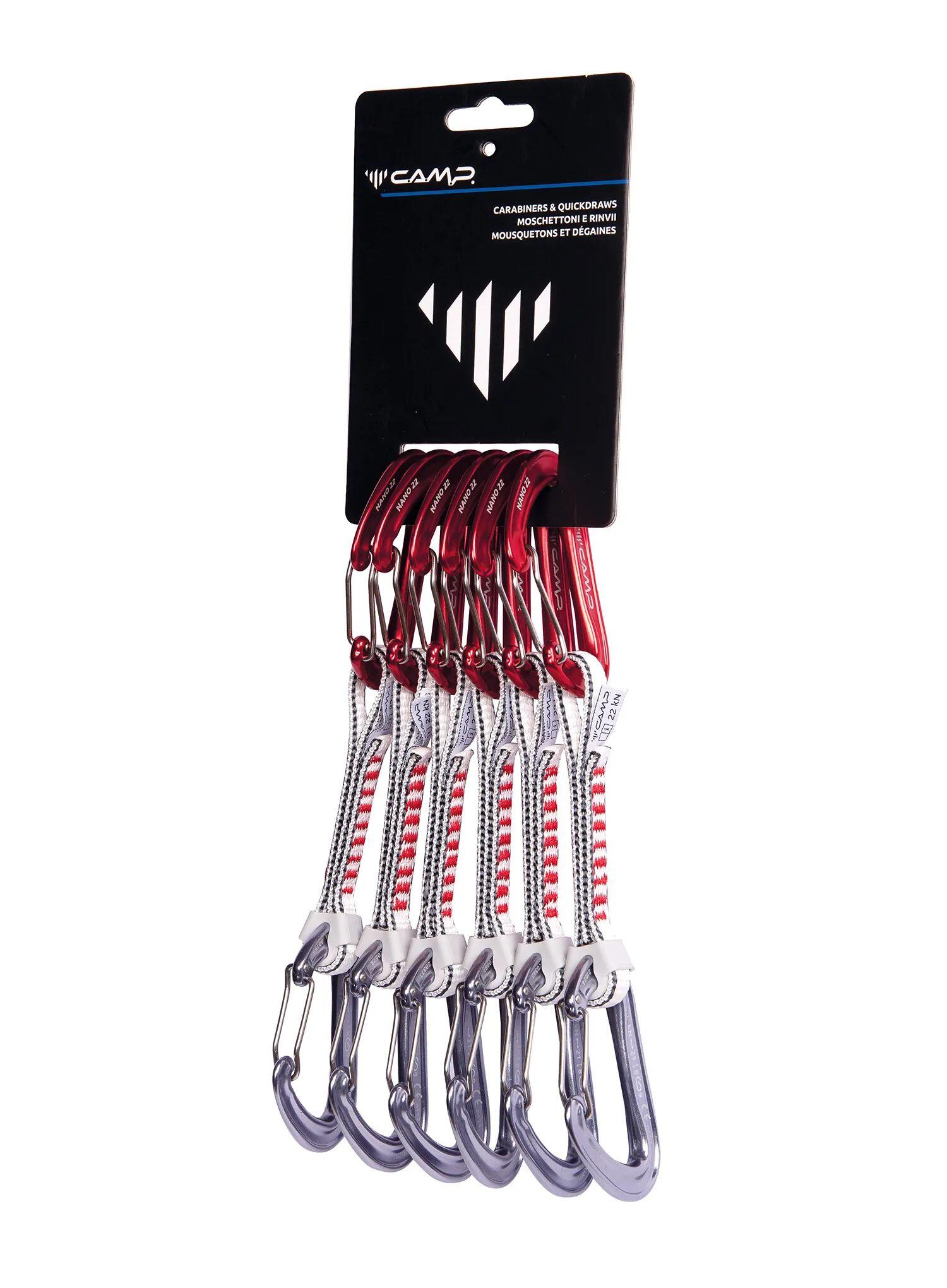 Ekspresy wspinaczkowe Camp Nano 22 Express KS 12 cm 6 Pack 2/5
