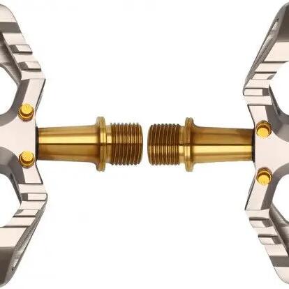 Pair of HT Components AR09T Flat Pedals, Gray