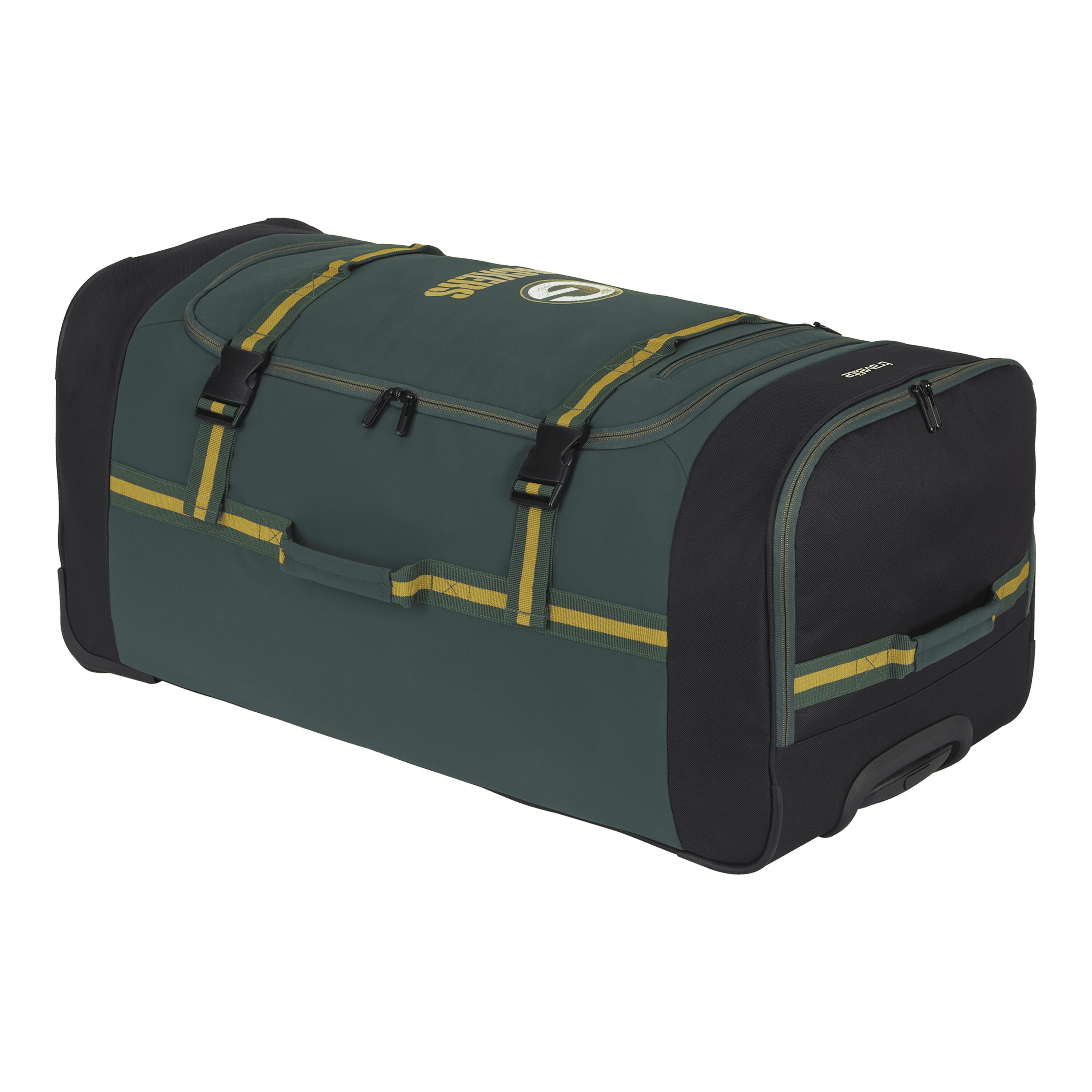 NFL Wheeled Duffle, Green Bay Packers 3/6