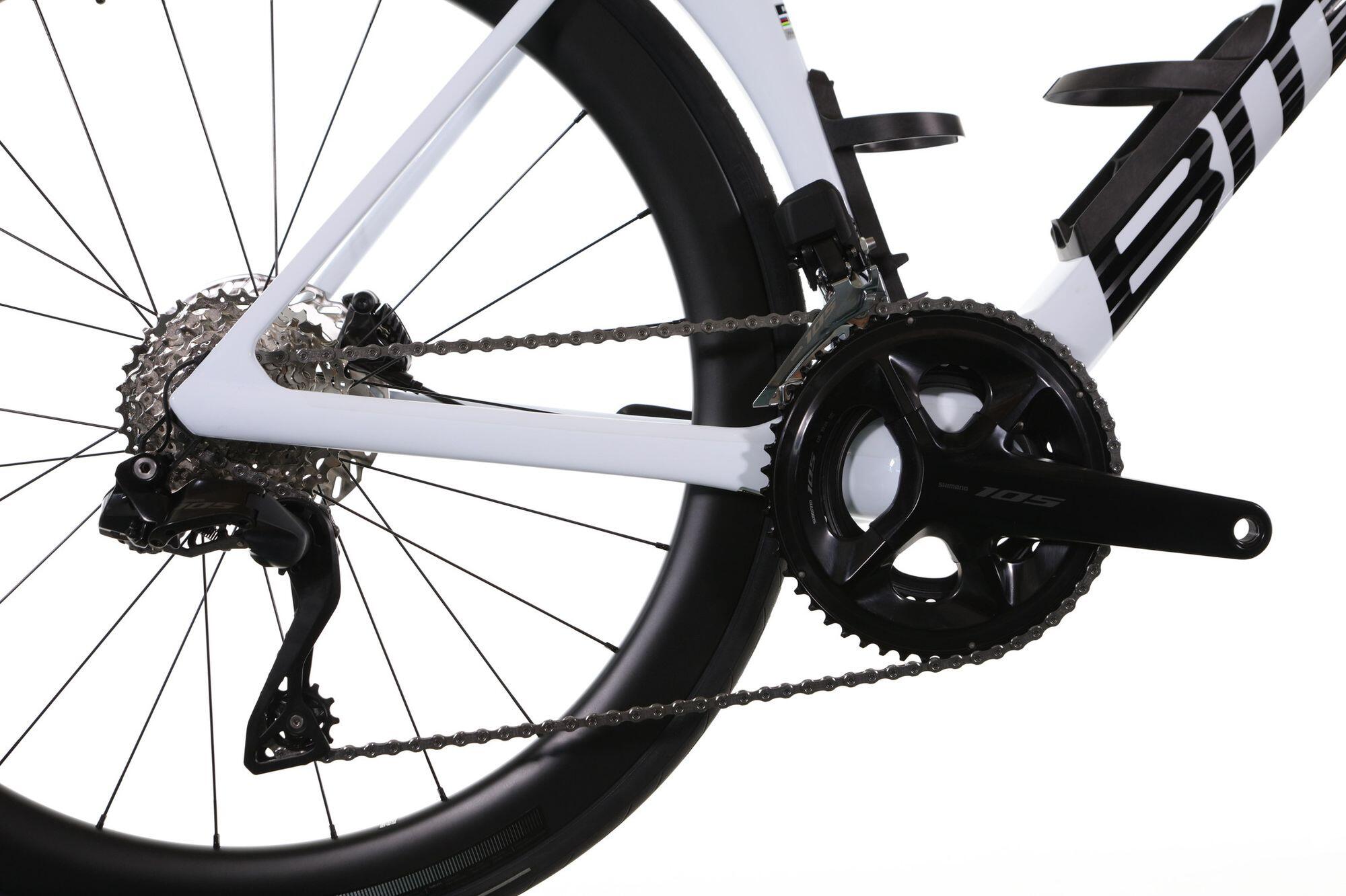 Reconditionné Vélo de Route BMC Teammachine R 01 Five Shimano 105 Di - Très Bon 3/5