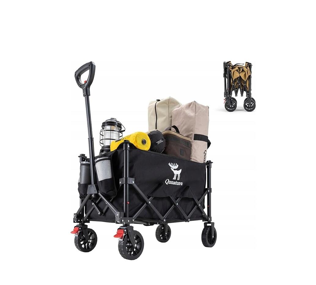 Opvouwbare transportwagen voor kamperen, tuin en strand QUNATURE 2/3