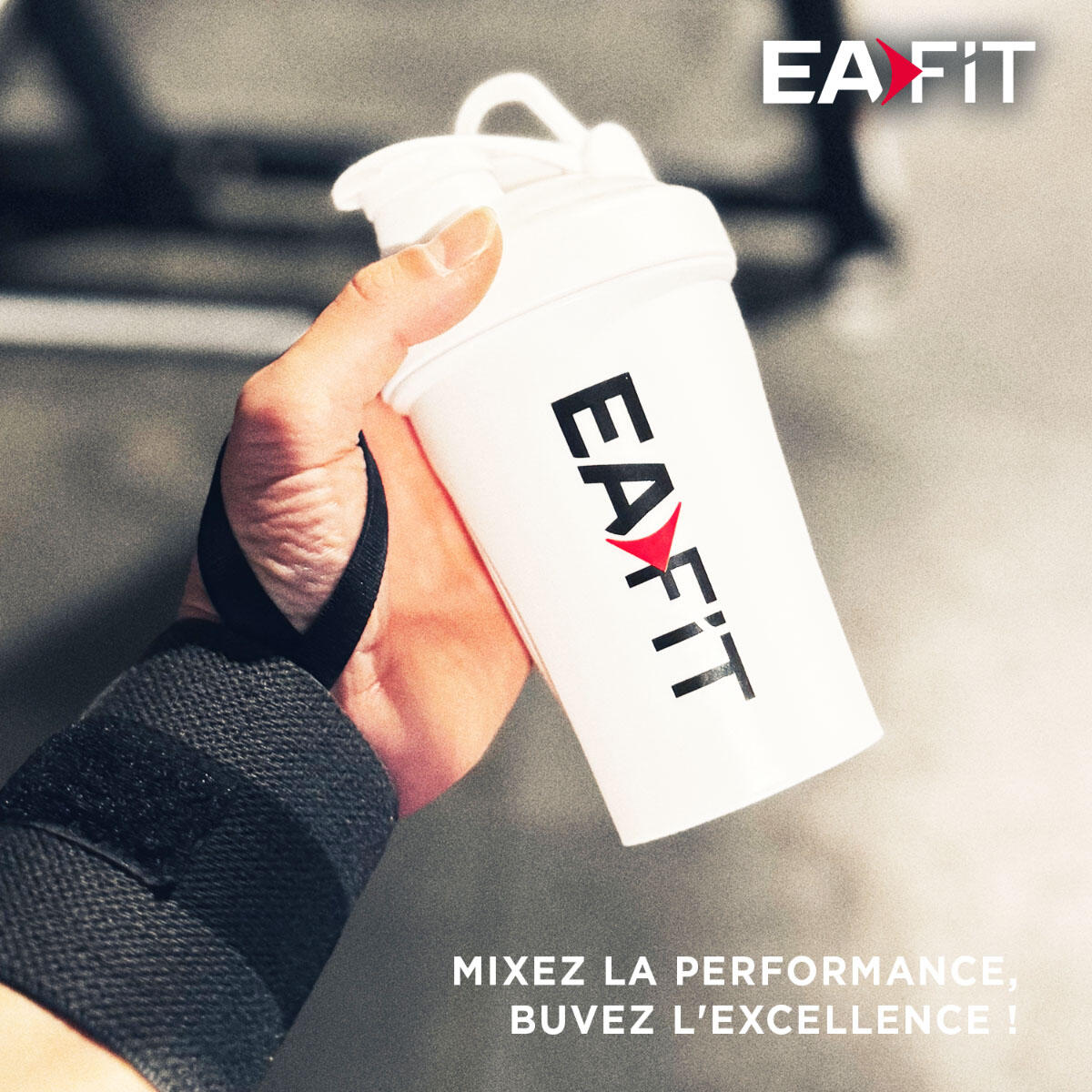 Shaker Eafit 500mL Blanc 2/5