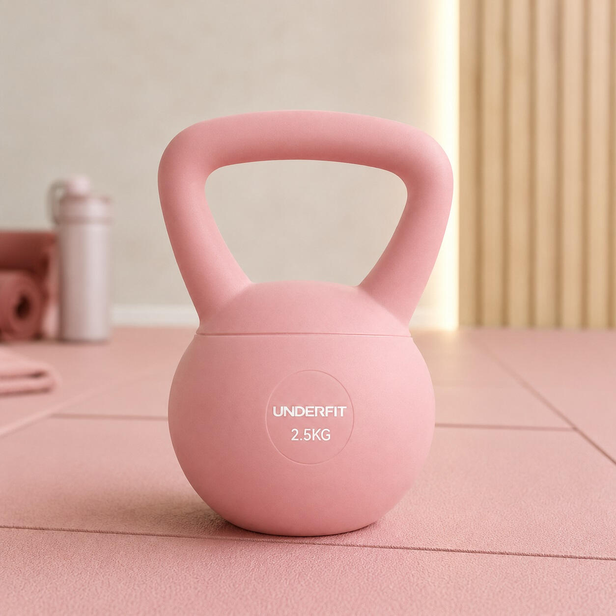 Kettlebells Soft UNDERFIT 2,5 kg - Pulse Pink 7/13
