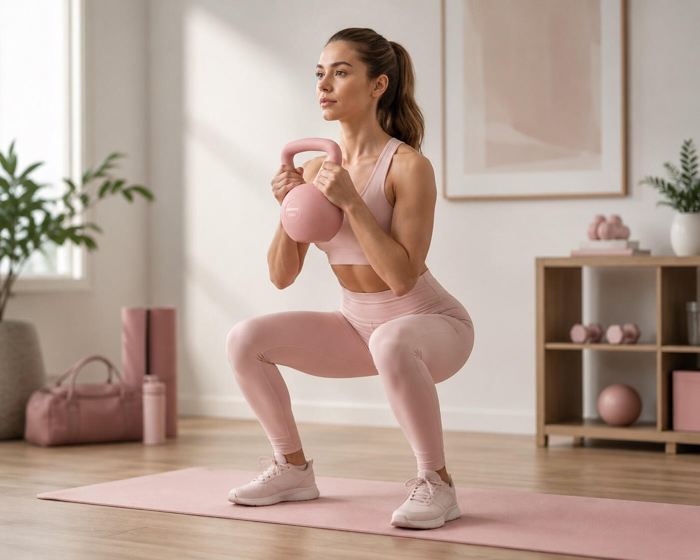 Kettlebells Soft UNDERFIT 2,5 kg - Pulse Pink 13/13