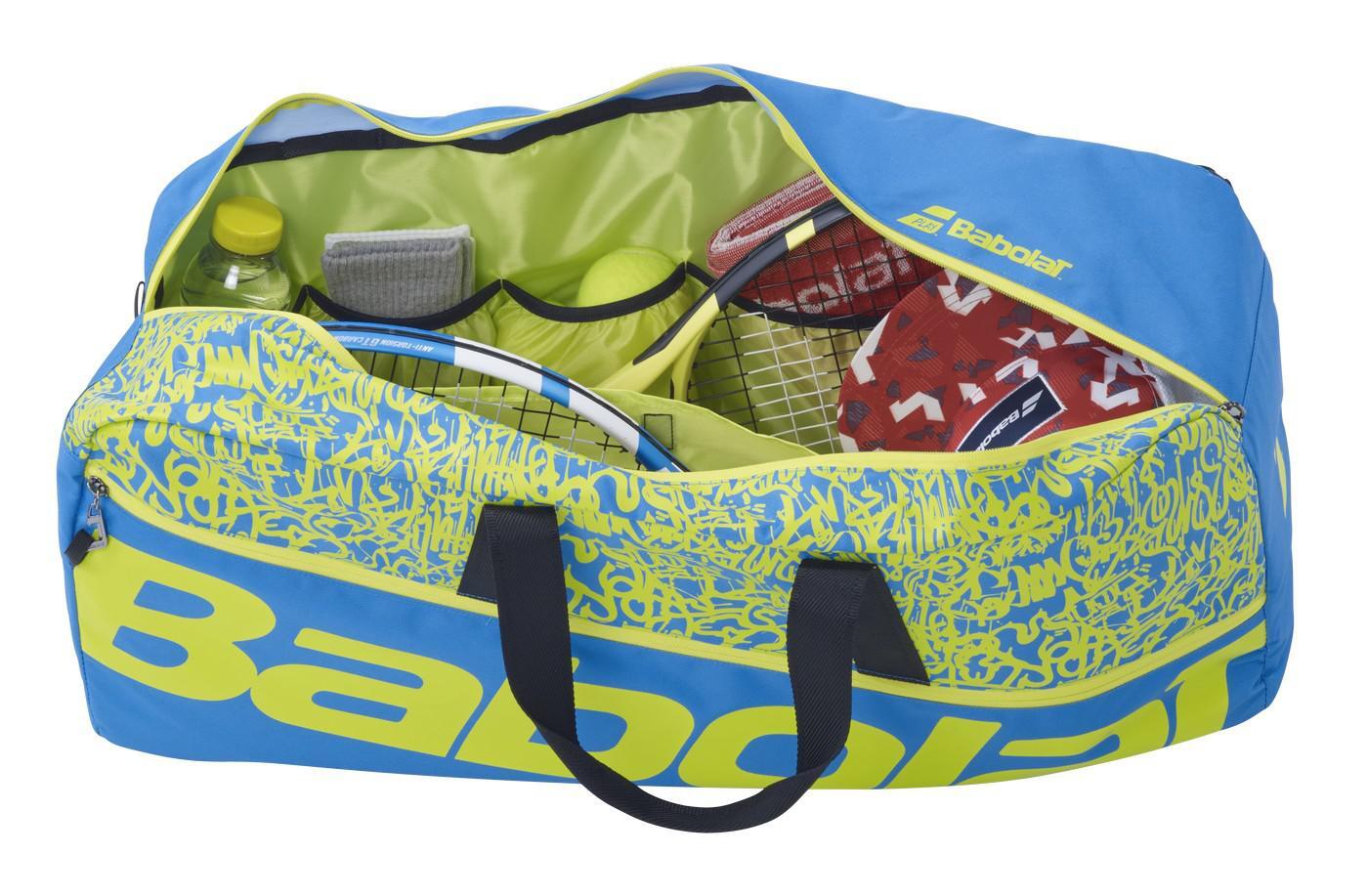 Babolat Tennis Duffle Bag - Blue/Yellow 3/5