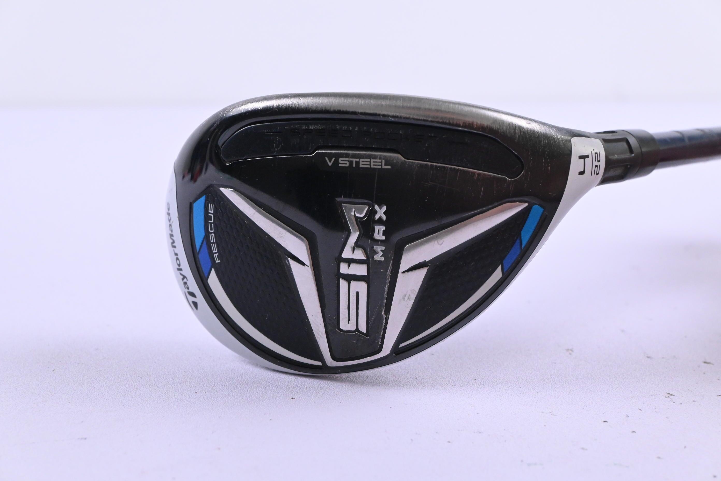 Taylormade SIM Max #4 Hybrid / 22 Degree / Regular Flex Fujikura