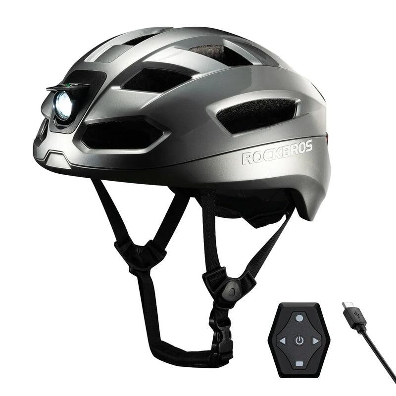Casco da bici intelligente con LED e telecomando ROCKBROS 3/3