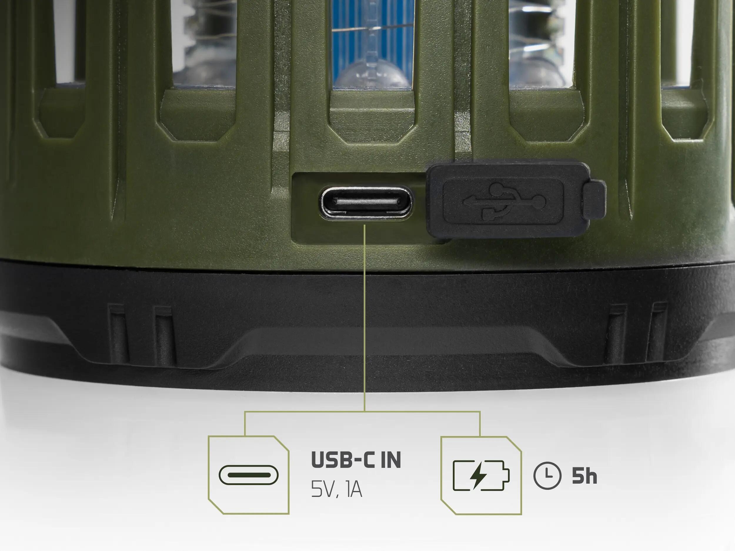 Lampe de camping - MOSKYTO 3 W / 2600 mAh - Anti-moustique 7/10