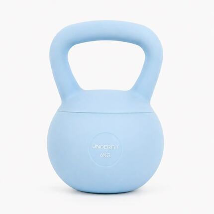 Kettlebells Soft UNDERFIT 8 kg - Dark Violet
