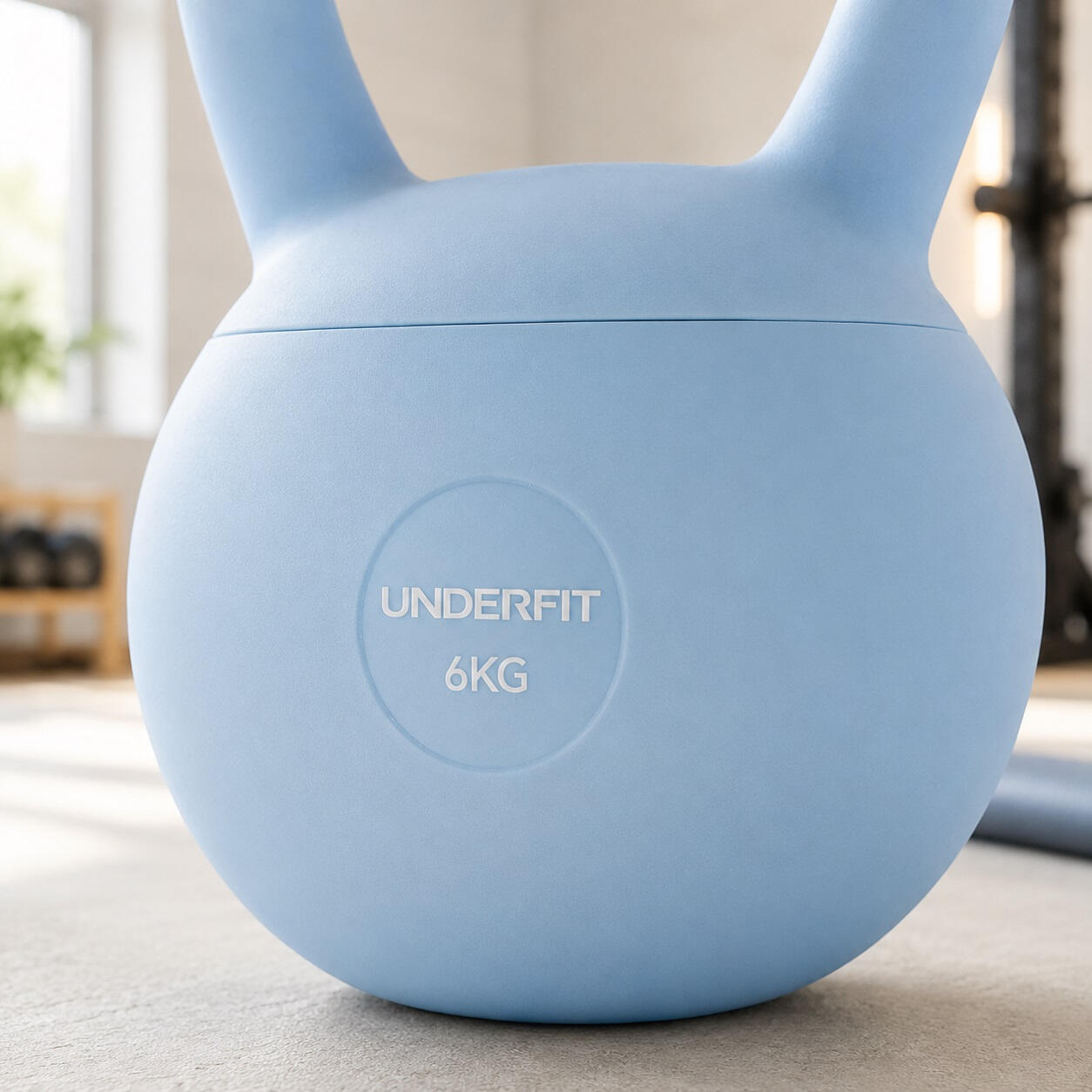 Kettlebells Soft UNDERFIT 6 kg - Ice Blue 7/12