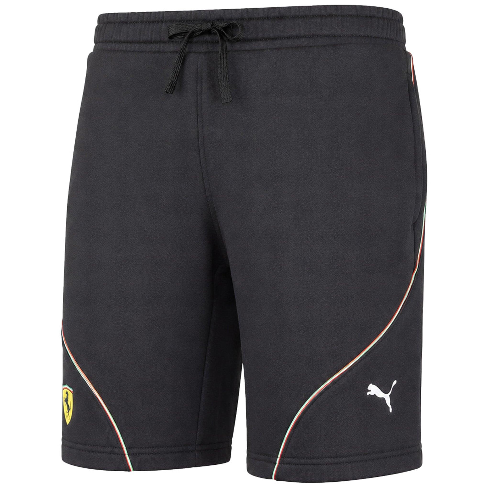 Shorts de Fleece Scuderia Ferrari para Hombres - Comodidad y Estilo 3/4