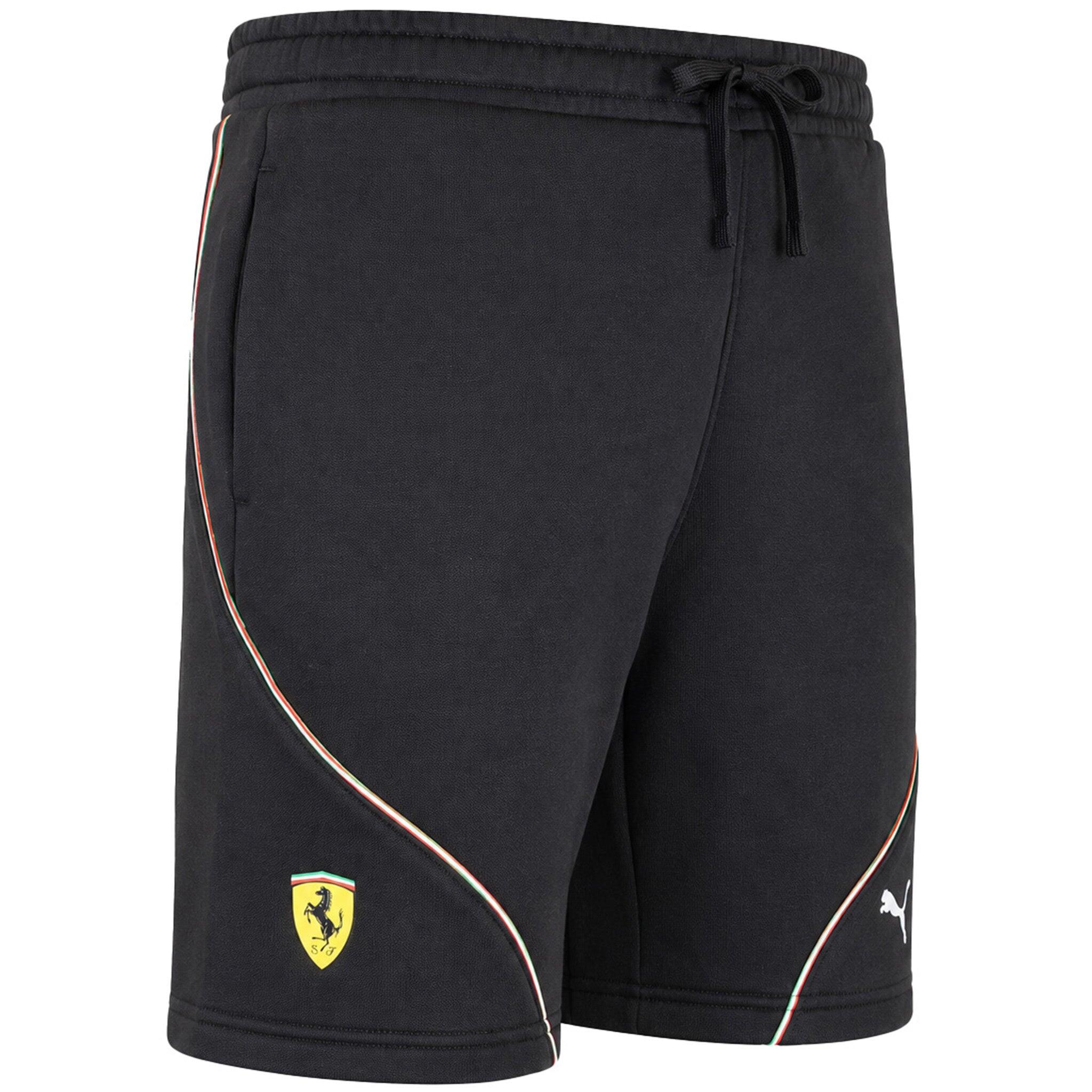 Shorts de Fleece Scuderia Ferrari para Hombres - Comodidad y Estilo 2/4