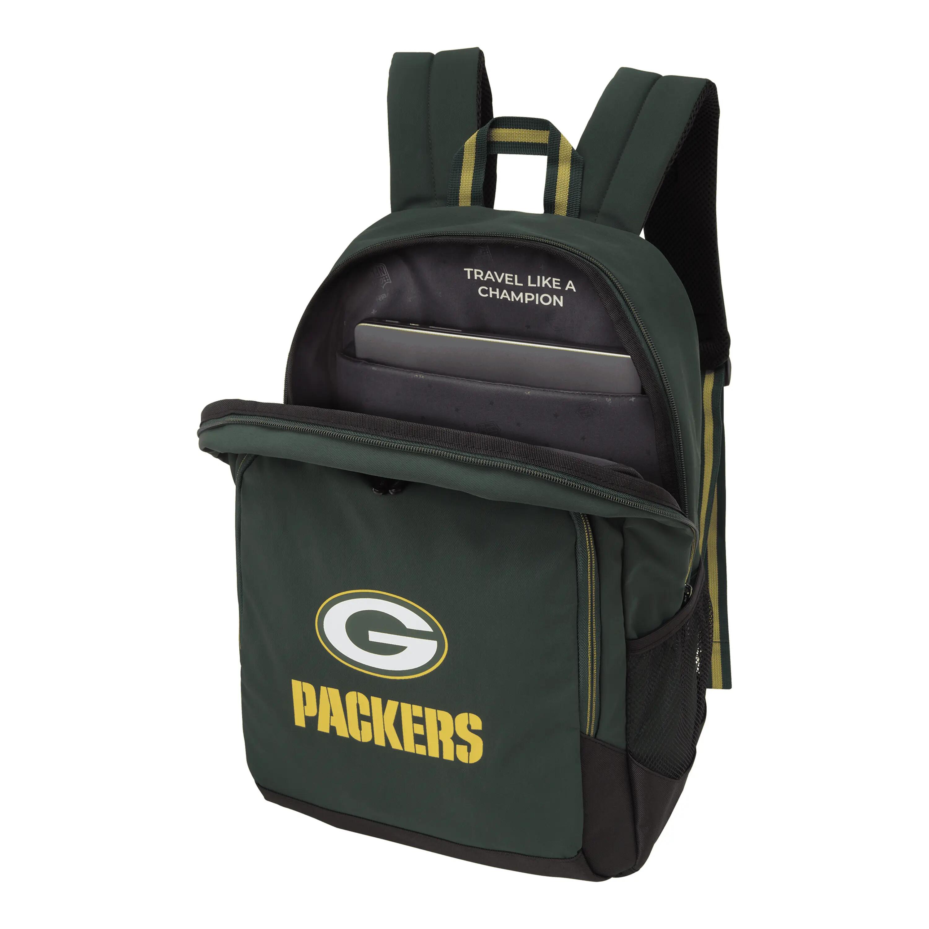 NFL College Backpack, Green Bay Packers 6/7