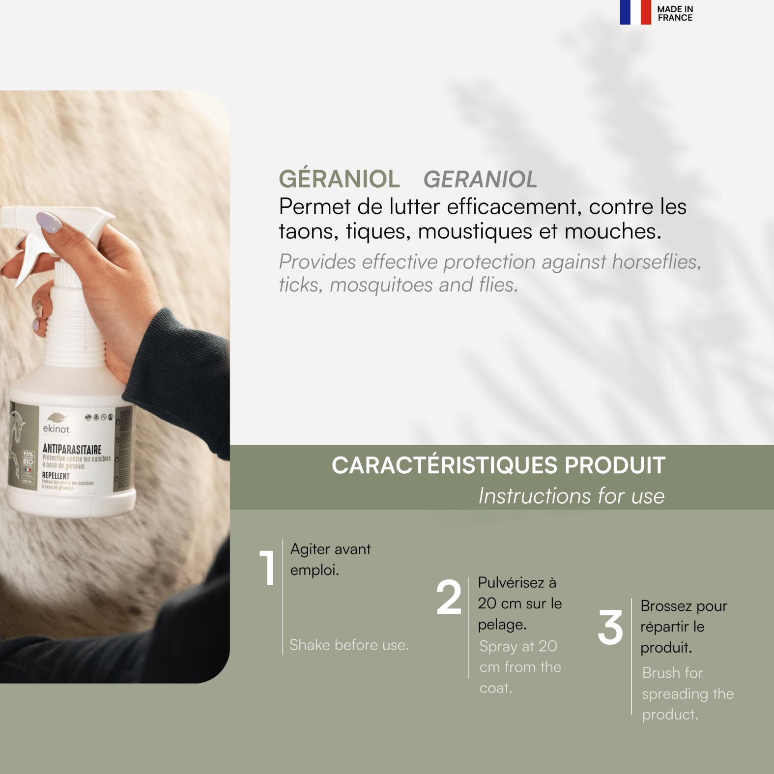 Spray Antiparasitaire Ekinat 3/7