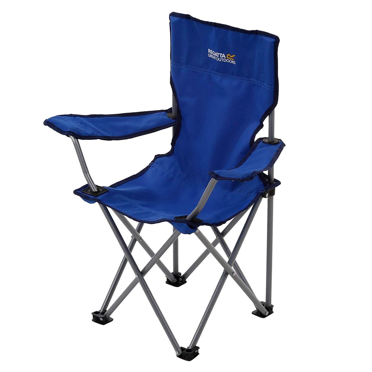 Kids Isla Lightweight Folding Camping Chair (Oxford Blue) 1/4