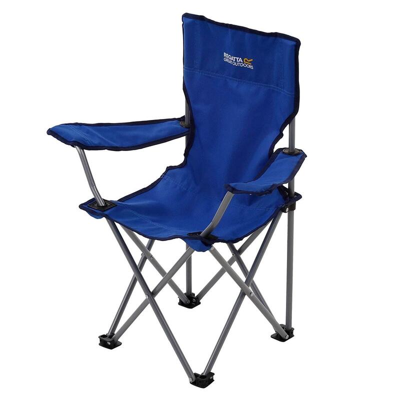 Kids Isla lichtgewicht opvouwbare campingstoel (Oxford Blauw)