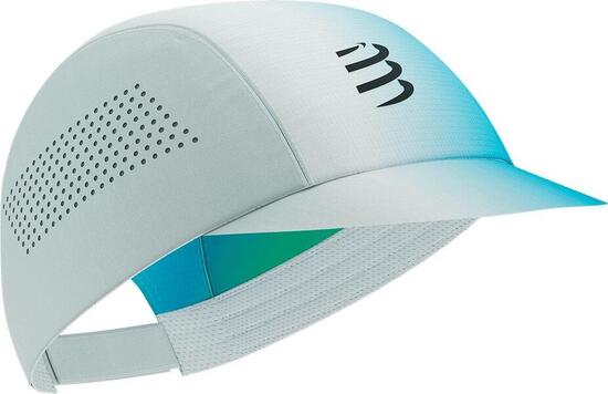 Compressport Pro Racing Star-pet Wit/Blauw/Groen