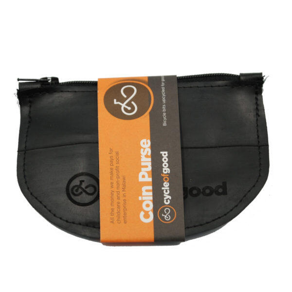 Recycled Inner Tube Coin Purse 1/3