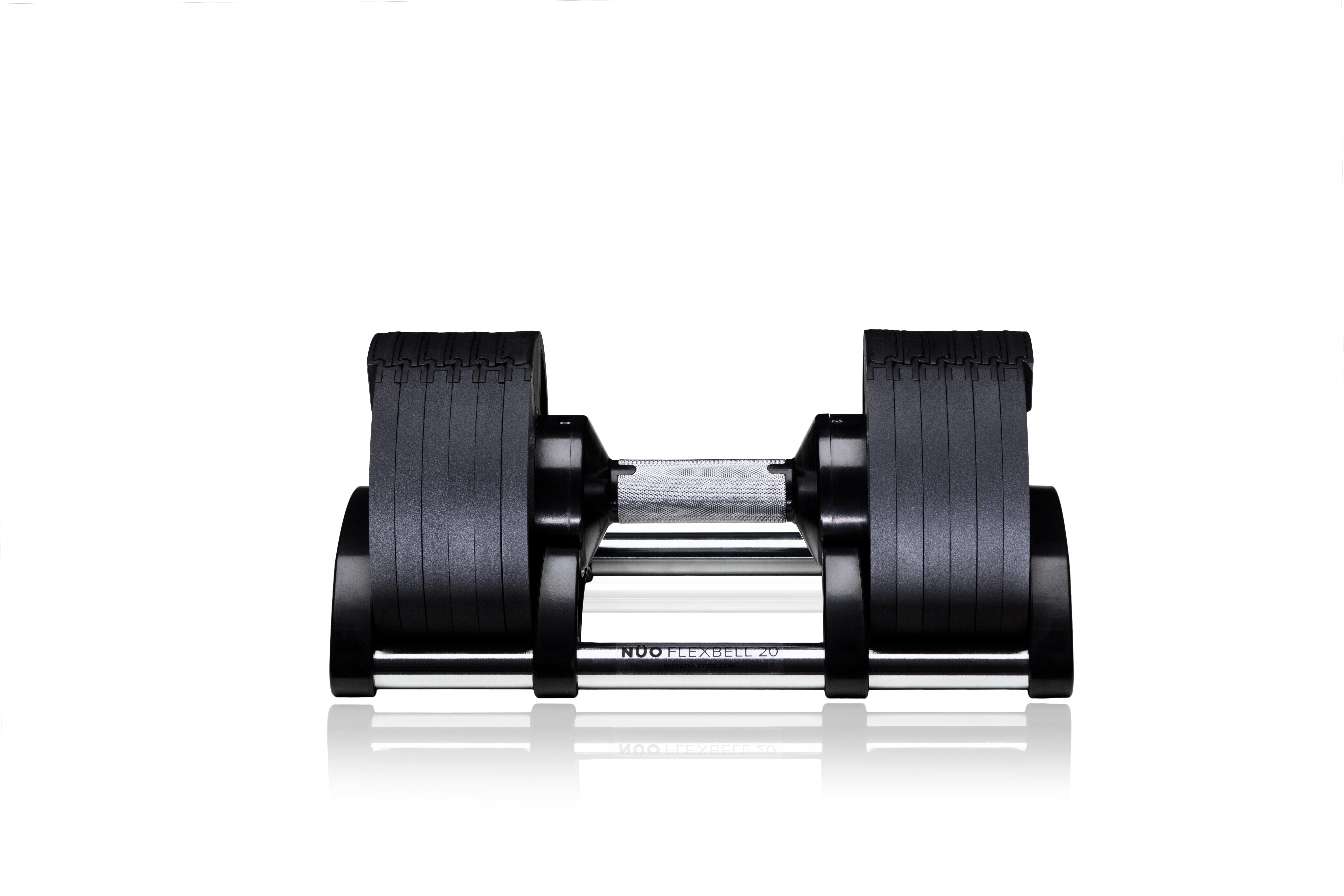 NUO FLEXBELL 1 Sec Weight Adjustable Dumbbell Set of 2kg 20kg 1 Piece