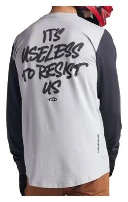Camiseta de manga larga Troy Lee Designs Ruckus Ride Gris 7/7
