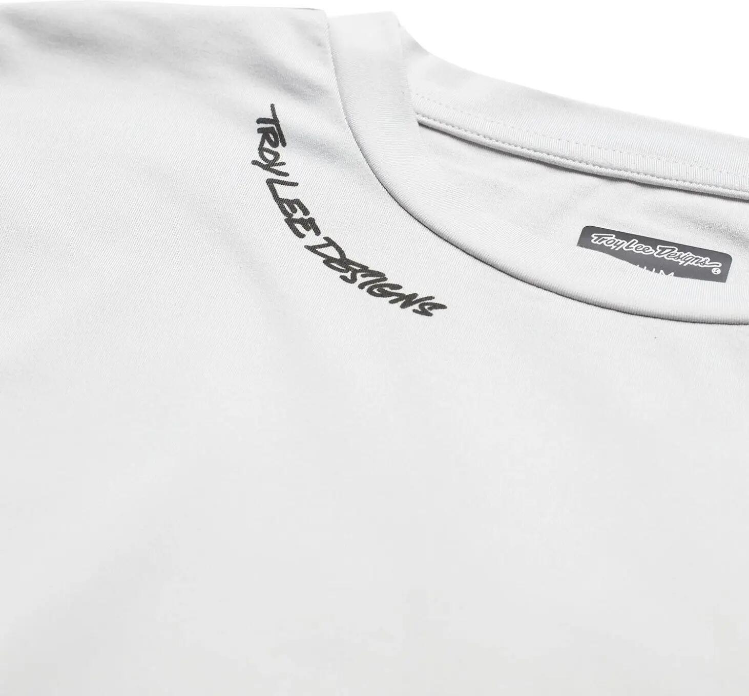 Camiseta de manga larga Troy Lee Designs Ruckus Ride Gris 3/7
