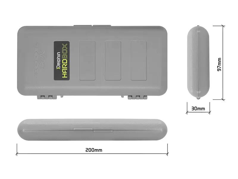 Boîte aux bas de lignes method feeder HardBOX REAXE | 200x97mm 4/4