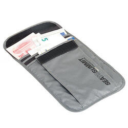 Neck Pouch RFID Small- Grey- ATLNPRFIDS