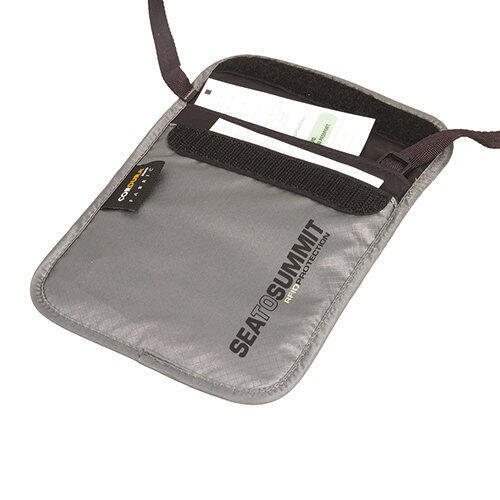 掛頸式旅行銀包Neck Pouch RFID Large- Grey- ATLNPRFIDL