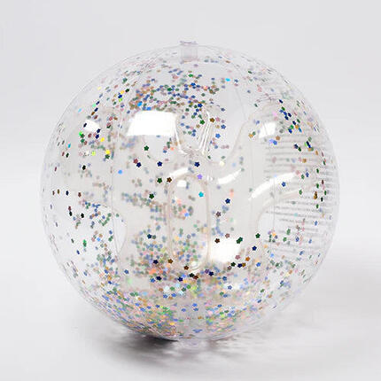 Sunnylife 3D Ballon de plage gonflable Cotton Candy Glitter