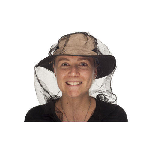 Nano Mosquito Headnet Permethrin Treated- Black ANMOSHP