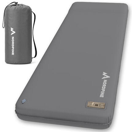 Matelas autogonflant à mémoire de forme 8 cm avec pompe électrique
