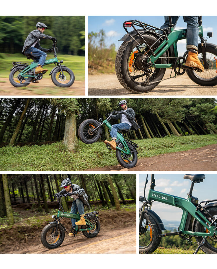 ENGWE EP-2 3.0 Boost Faltbares E-Bike mit Fatbike-Reifen 12/12