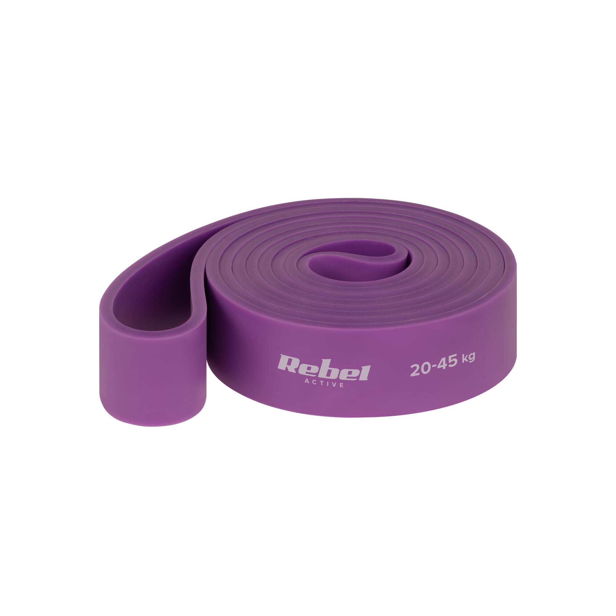 Zestaw 4 gum do ćwiczeń power band taśmy oporowe treningowe fitness Rebel 6/7