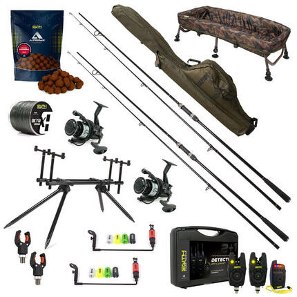 Faith Carpset 2 Rod Exclusive – Ensemble Carpe Premium Complet