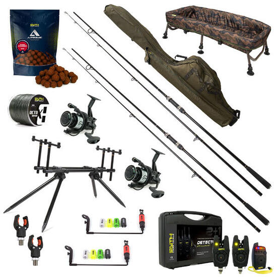 Faith Carpset 2 Rod Exclusive – Ensemble Carpe Premium Complet
